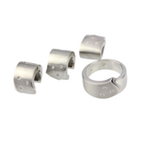 IhrSchmuck-Schmuckset-Ohrclips-Ring-Anhänger-585er Weissgold-mit Brillanten