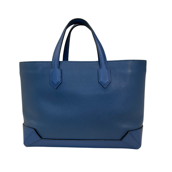 Hermès Shopper, MAXIBOX CABAS 30, VEAU EVERCOLOR/VEAU EPSOM, Farbe blau