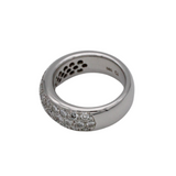 06_IHRSCHMUCK_Bandring, 585er Weißgold mit Brillanten