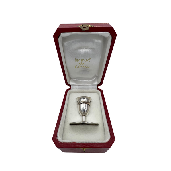 Cartier Trinity 925er Sterling Silber Kerzenhalter/ Leuchter Id. 332777