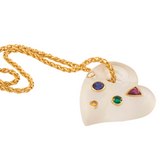 02_IHRSCHMUCK_Artikel_077_Bergkristall Herzanhänger mit 750er Gelbgoldkette 