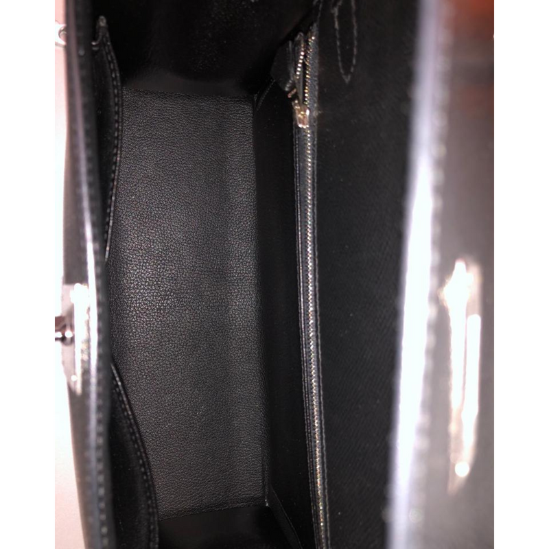 Hermès Kelly II Sellier 28 Veau Epsom /noir, schwarz, wie neu
